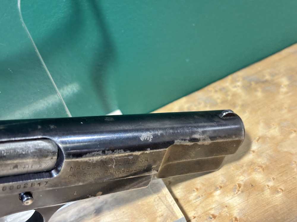 Mauser 80 SA Browning Hi Power Clone 9mm Blued-img-2