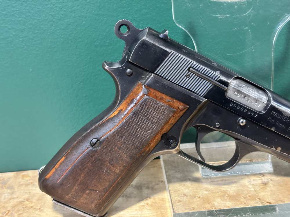 Mauser 80 SA Browning Hi Power Clone 9mm Blued-img-4