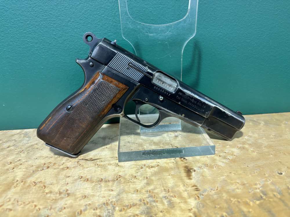 Mauser 80 SA Browning Hi Power Clone 9mm Blued-img-0