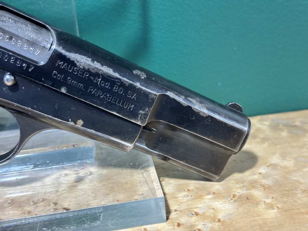 Mauser 80 SA Browning Hi Power Clone 9mm Blued-img-1