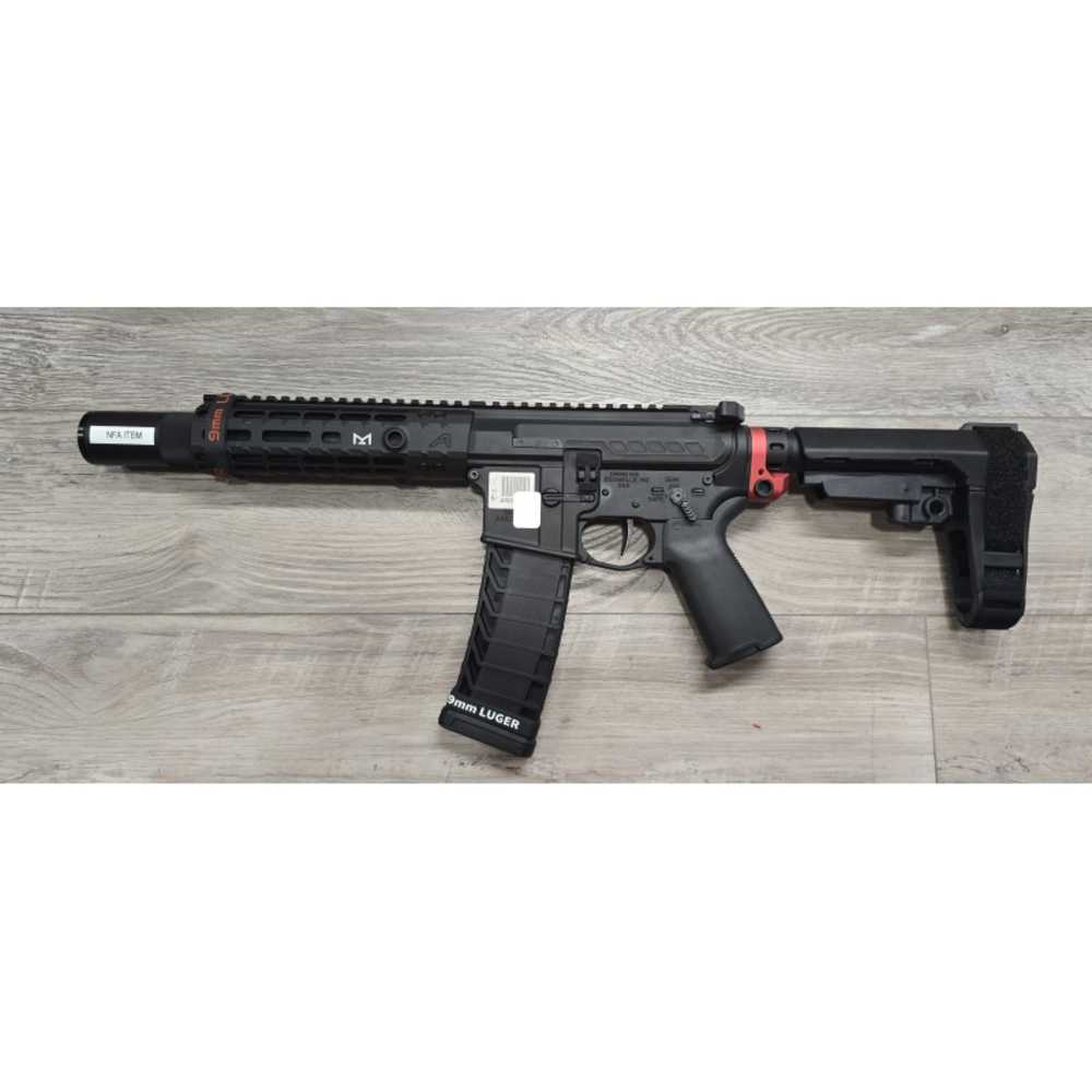 CMMG MK4 Banshee SD 9mm Integrally Suppressed AR Pistol - New-img-1