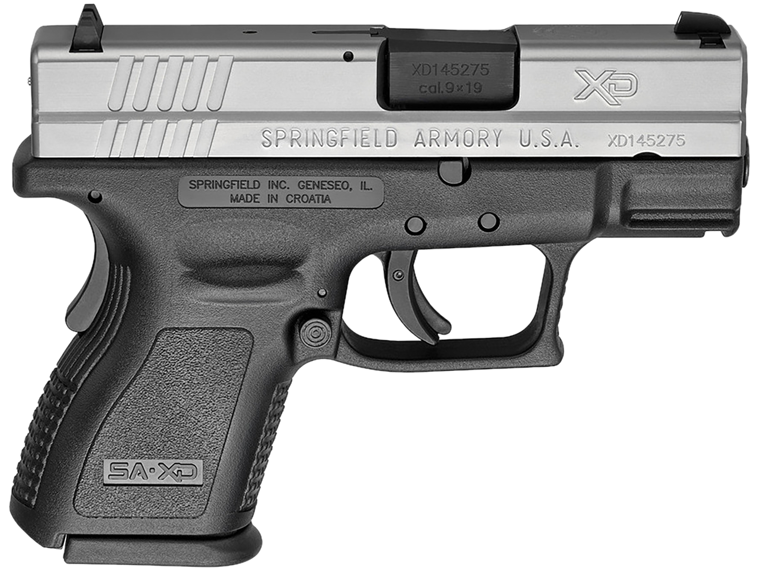 Springfield Armory XD9821 XD *CA Compliant Sub-Compact Frame 9mm Luger 10+1-img-0