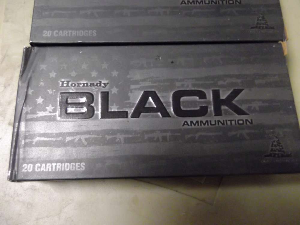 3 boxes Hornady 450 Bushmaster 250 grain 20 cartridges-img-1