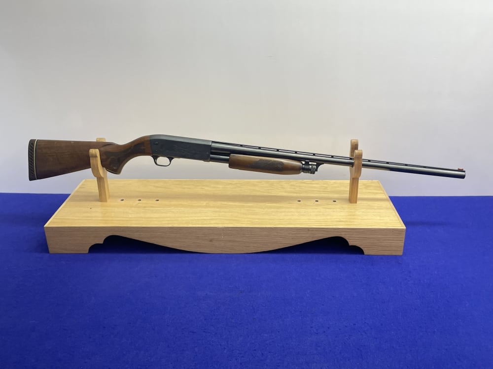 1971 Ithaca Model 37 Featherlight 12 GA 28" Blued *VINTAGE PUMP-ACTION*-img-3