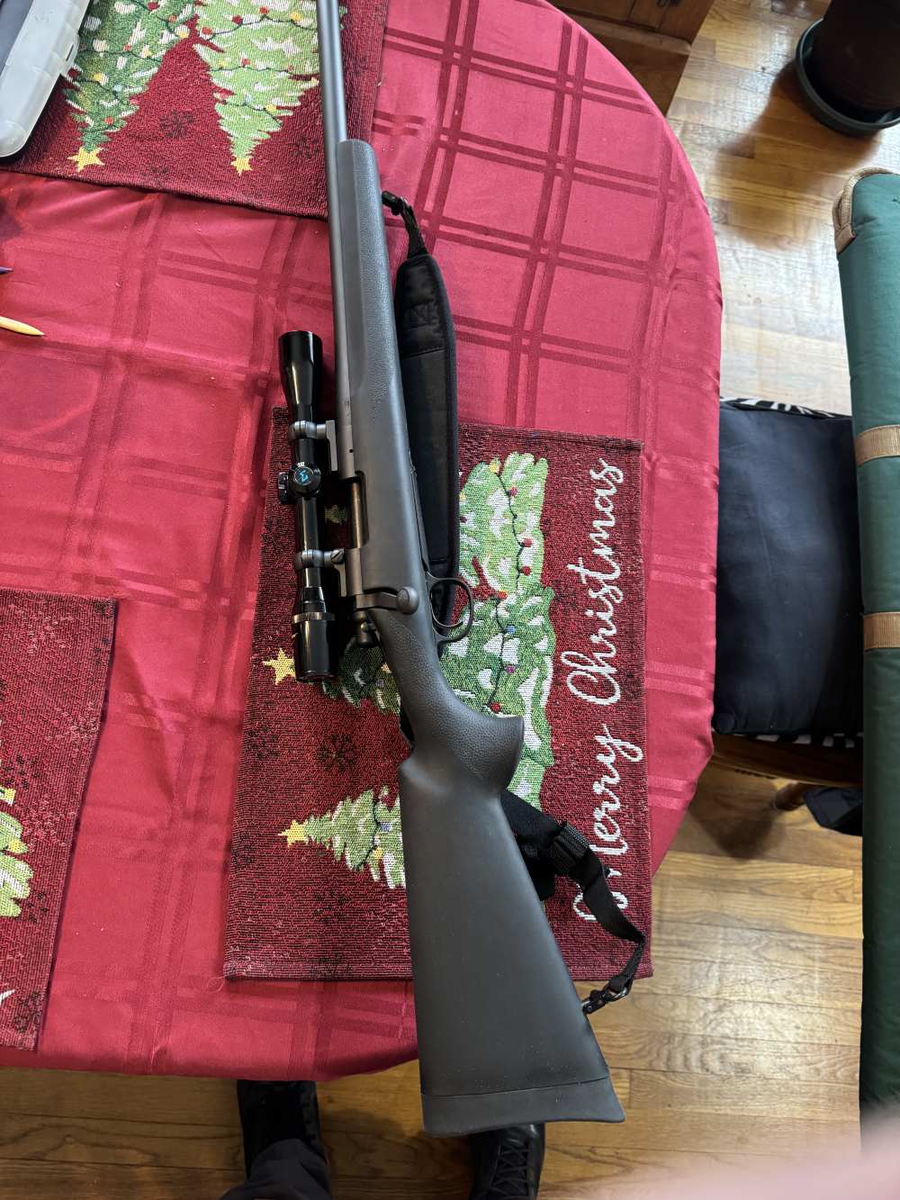 REMINGTON 700 SPS TACTICAL 20" HVY BL .308 ADJ TRG (2) SCOPES + DOT SIGHTS -img-1