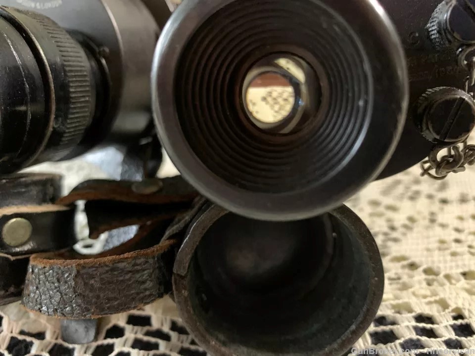 WWII BRITISH ROYAL NAVY 1941 BARR & STROUD 7X50 BINOCULARS NEAR MINT-img-10