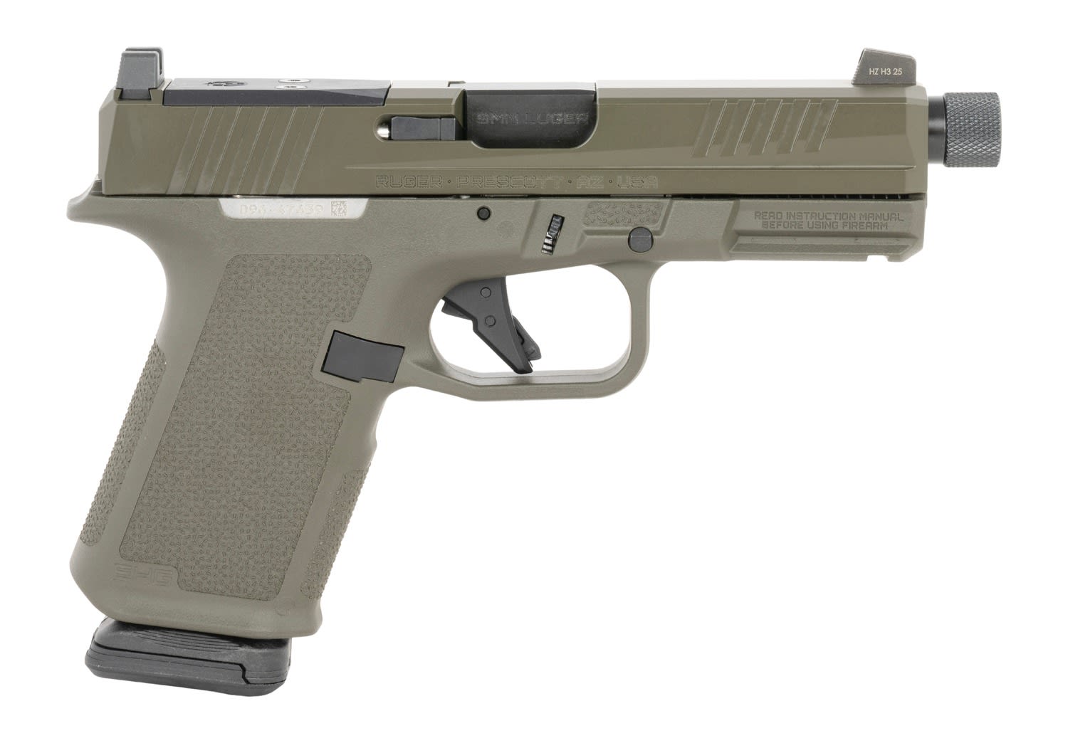 Ruger RXM 9mm Luger Pistol Compact 4 ODG 19440-img-0