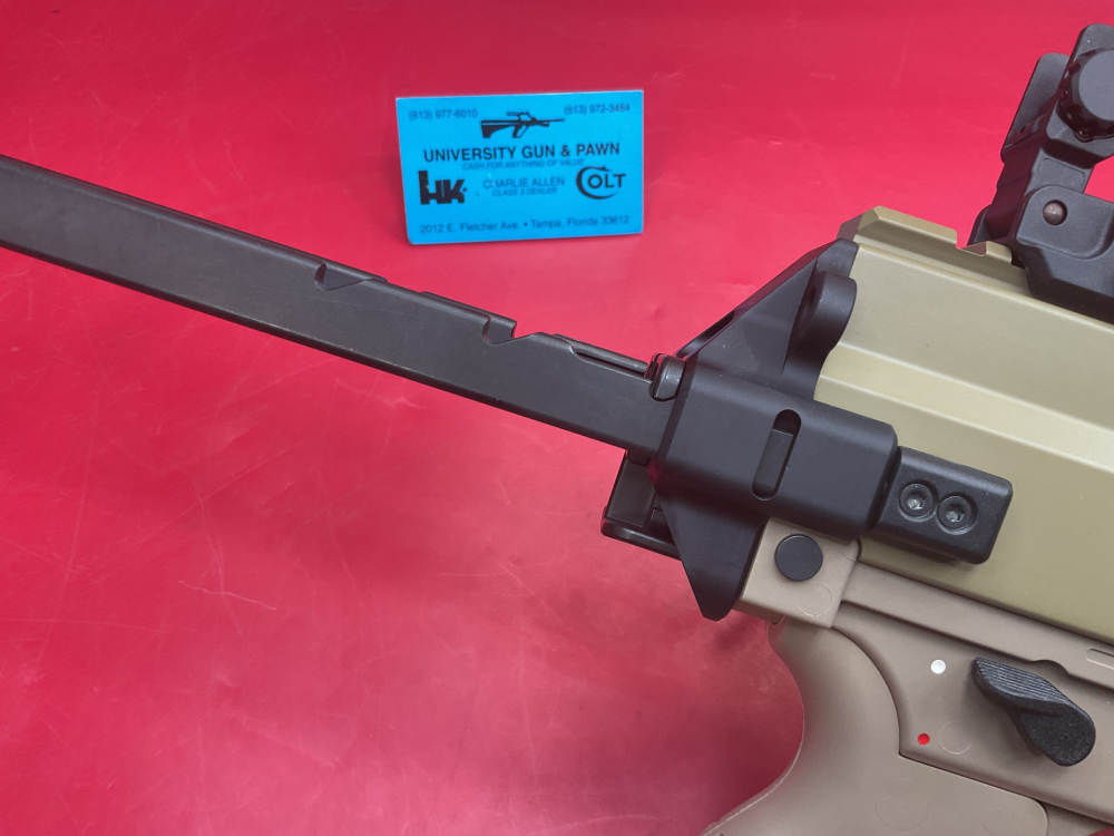 B&T APC9K Coyote Tan 9mm SBR - B&T APC9 Compact RBS SQD - Eotech XPS2 NFA-img-25