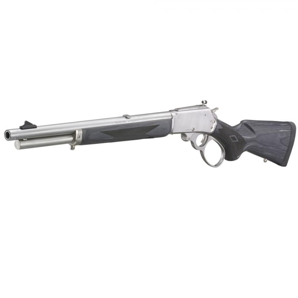 Marlin 1895 Trapper - 16.5" Threaded Barrel (.45-70 Gov) Black/SS-img-2