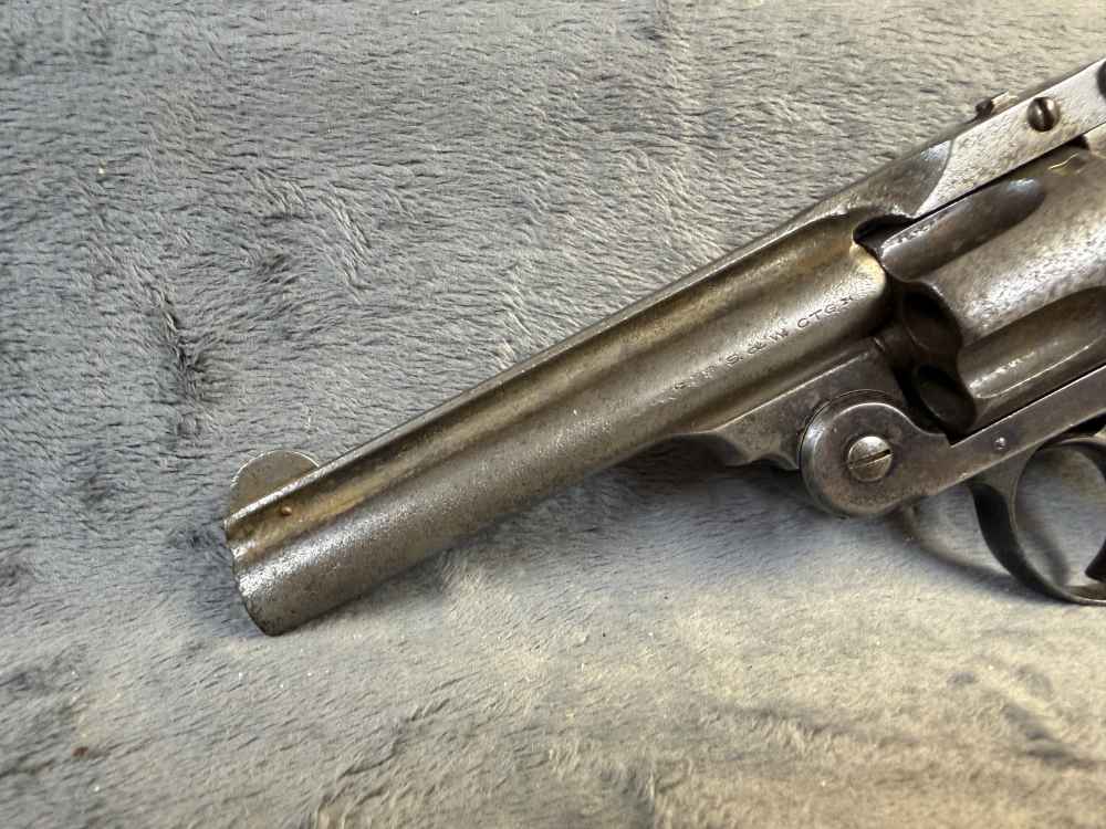 Smith & Wesson Double Action Top Break .38 S&W ctg 4” Penny Bid-img-3