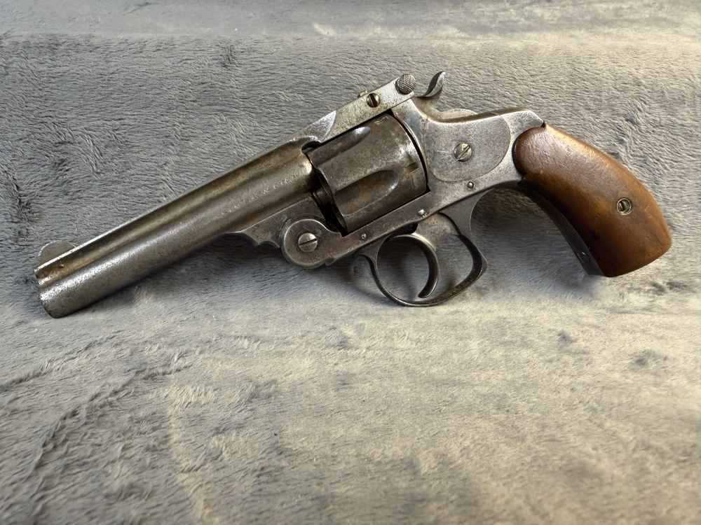 Smith & Wesson Double Action Top Break .38 S&W ctg 4” Penny Bid-img-0