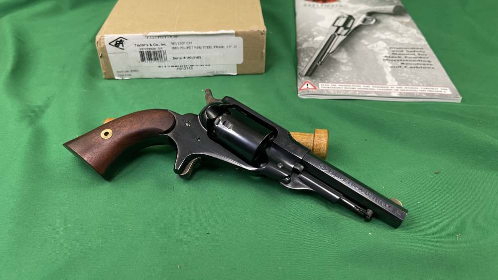 Taylor’s & Co. / Pietta 1863 Pocket Remington .31 Caliber Black Powder -img-0