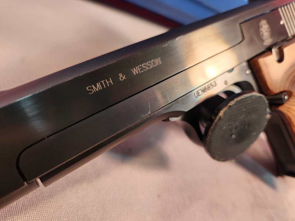 SMITH & WESSON MODEL 41 22LR 5.5" 130511 NEW! PENNY AUCTION!-img-4