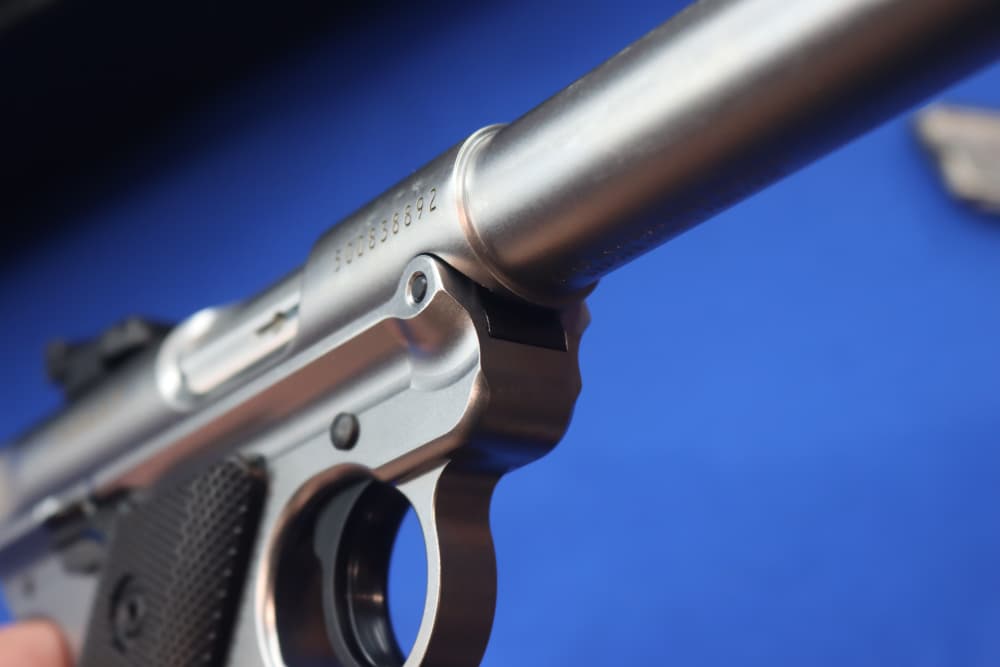 Ruger Model MARK IV TARGET Pistol 22LR Stainless MKIV 10" 40174 NEW SS 22-img-23
