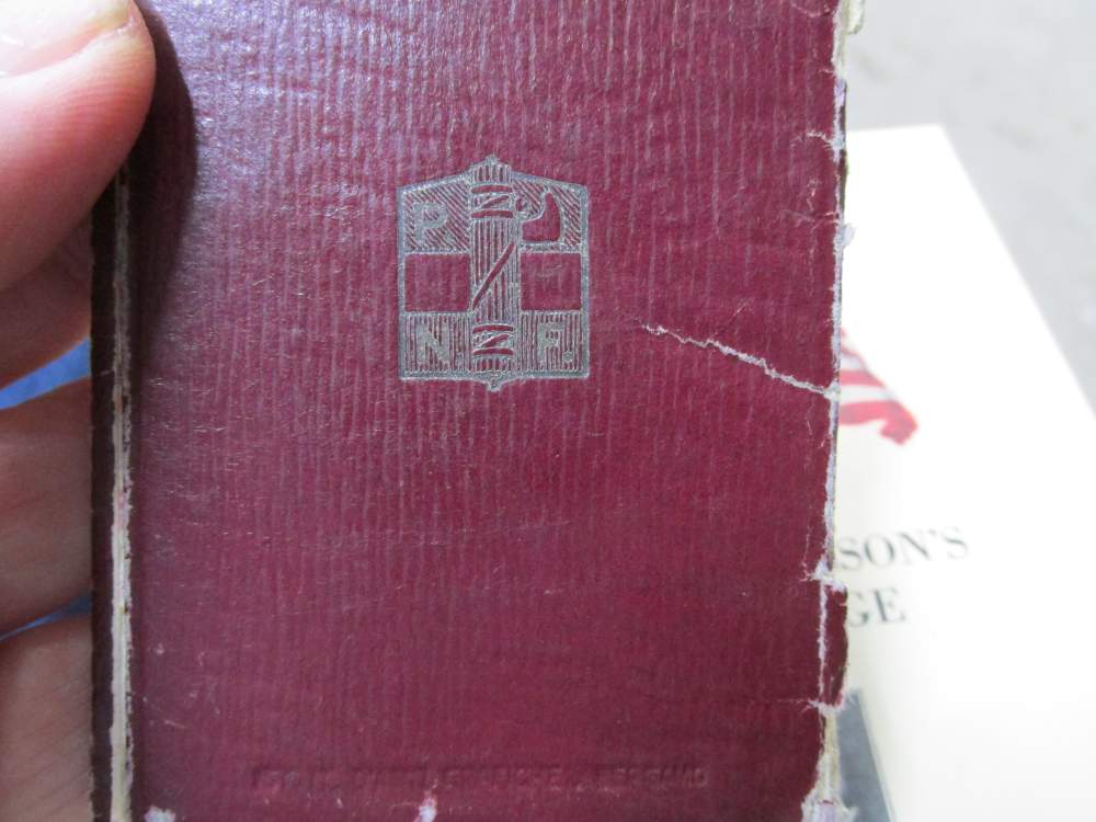 LOT OF WWI/WWII PAPER GOODS; MAP, BAR SCORE CARD, WAR ALBUM, MORE-img-31