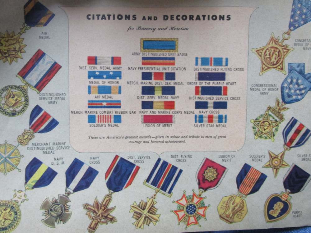LOT OF WWI/WWII PAPER GOODS; MAP, BAR SCORE CARD, WAR ALBUM, MORE-img-15