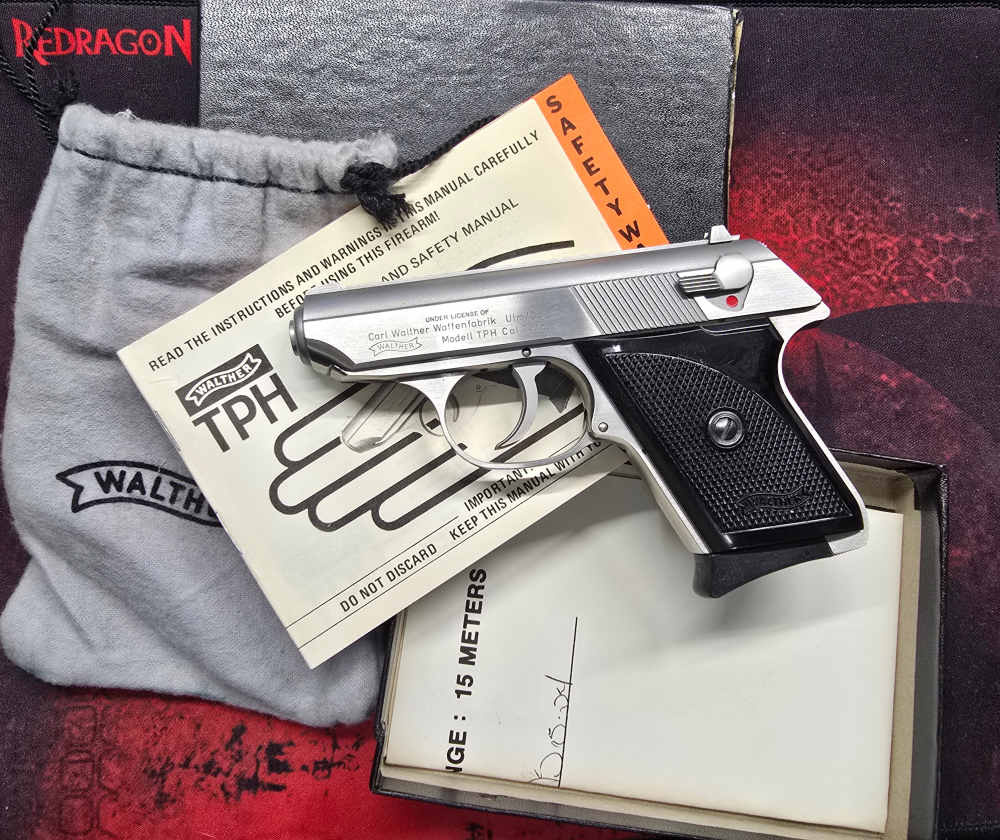 Walther TPH .22LR Stainless Steel w/ Original Box-img-0