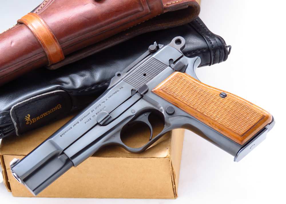 MOST DESIRED BROWNING HI POWER T Series Tangent Ring Hammer 1970 99% LNIB -img-1