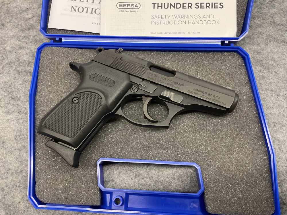 Bersa Thunder .380acp with original case and paperwork-img-2