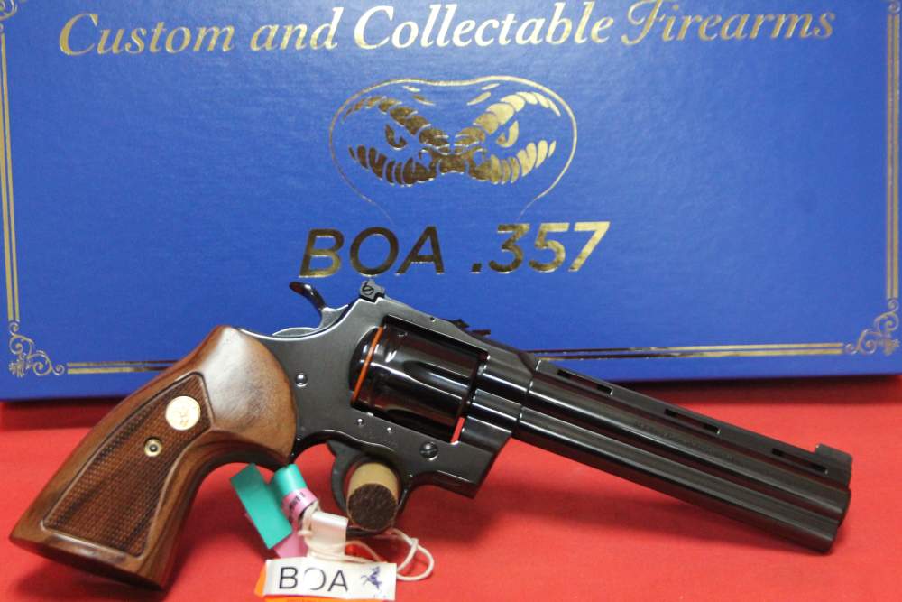 Colt BOA Handgun .357 Mag 6rd Capacity 6" Blued limited edition!-img-0