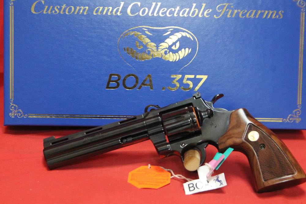 Colt BOA Handgun .357 Mag 6rd Capacity 6" Blued limited edition!-img-8
