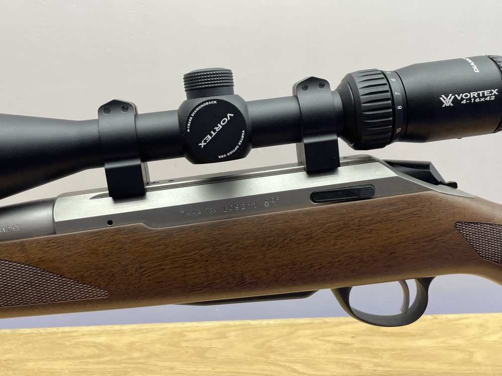 Tikka T3X Hunter 6.5x55 SE 22" Stainless *PRE-INSTALLED VORTEX DIAMONDBACK*-img-20