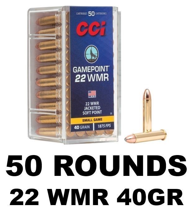 CCI 22 Mag Rimfire Gamepoint JSP 40 Grain 50rds 0022-img-0