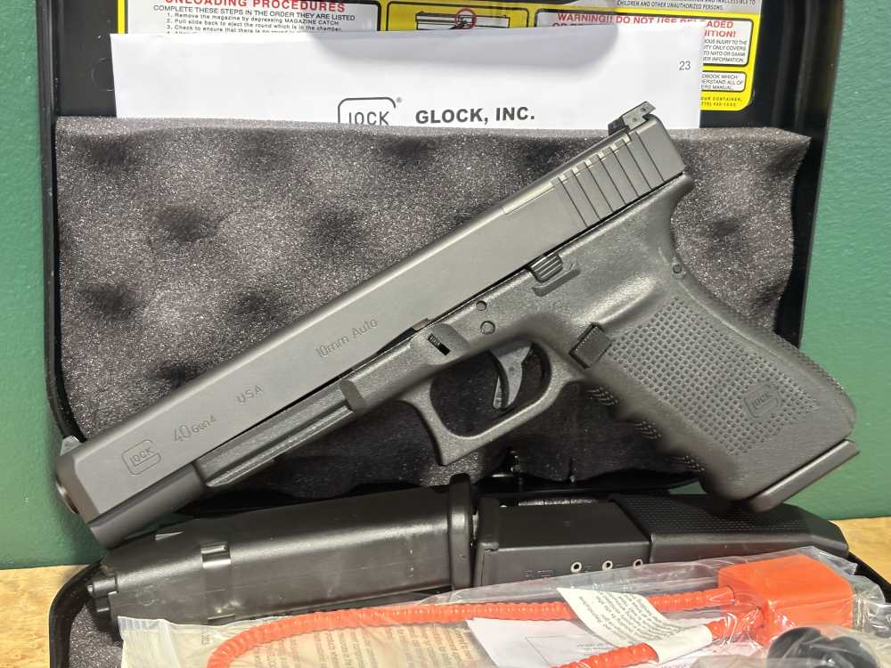 Glock 40 Gen 4 MOS 10mm Long Slide 6" Optic Ready G40 Gen4 NIB-img-2