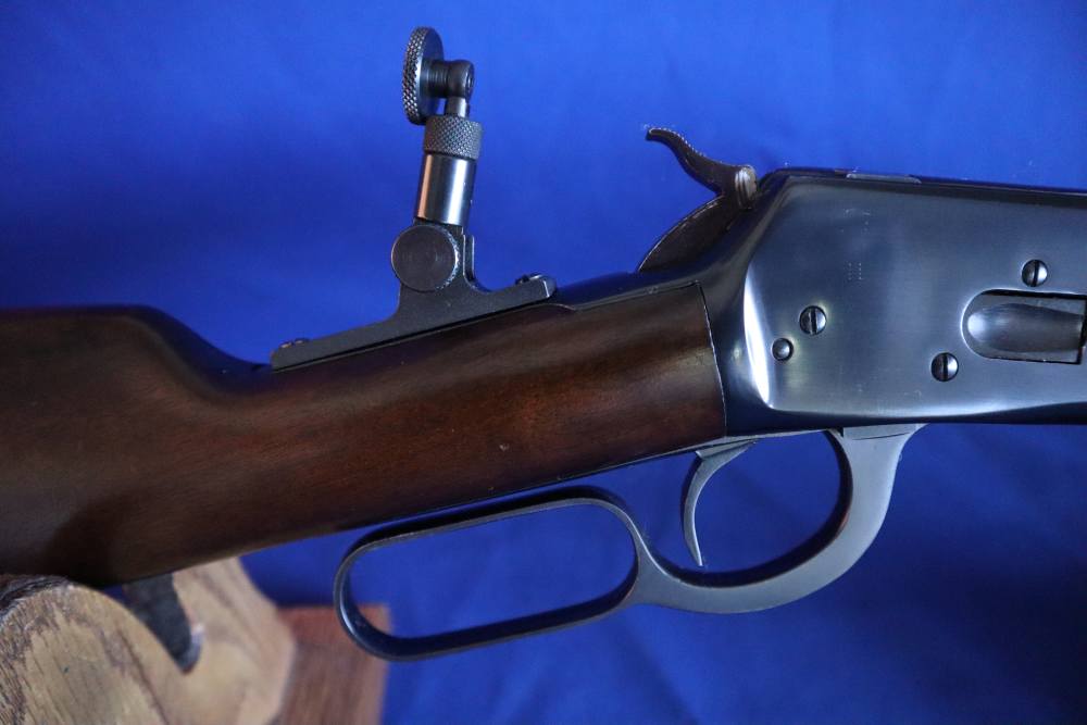 Interarms Rossi 92 src Lever 20" saddle ring carbine 357 mag peep sight 98%-img-2