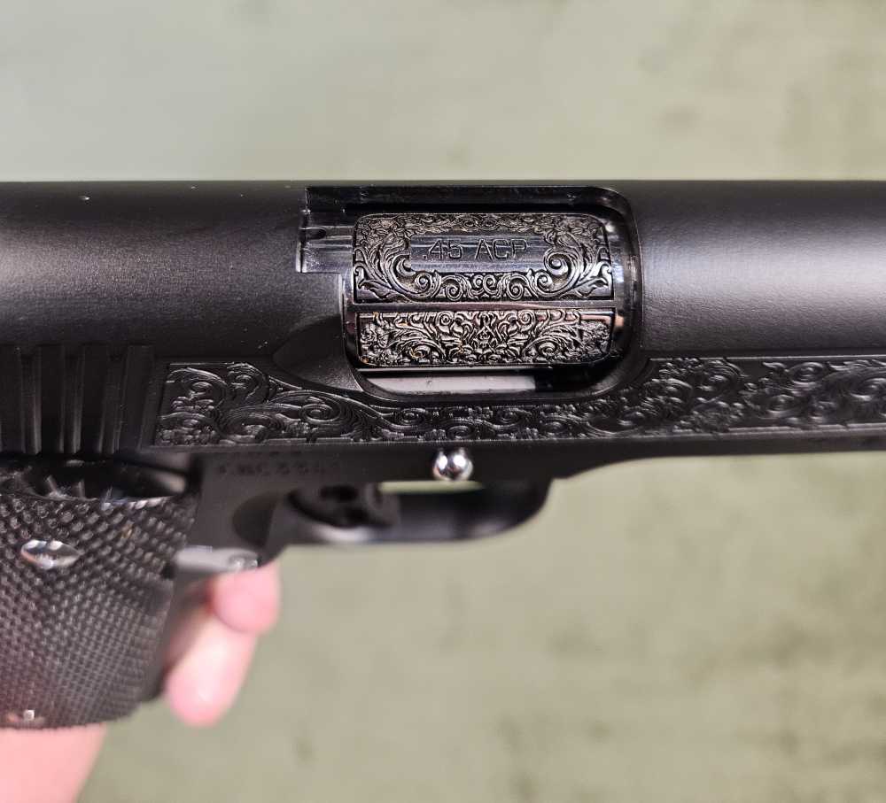 CNC Kimber 1911 Starry Night 45 ACP Fully Engraved #83 of 300-img-19