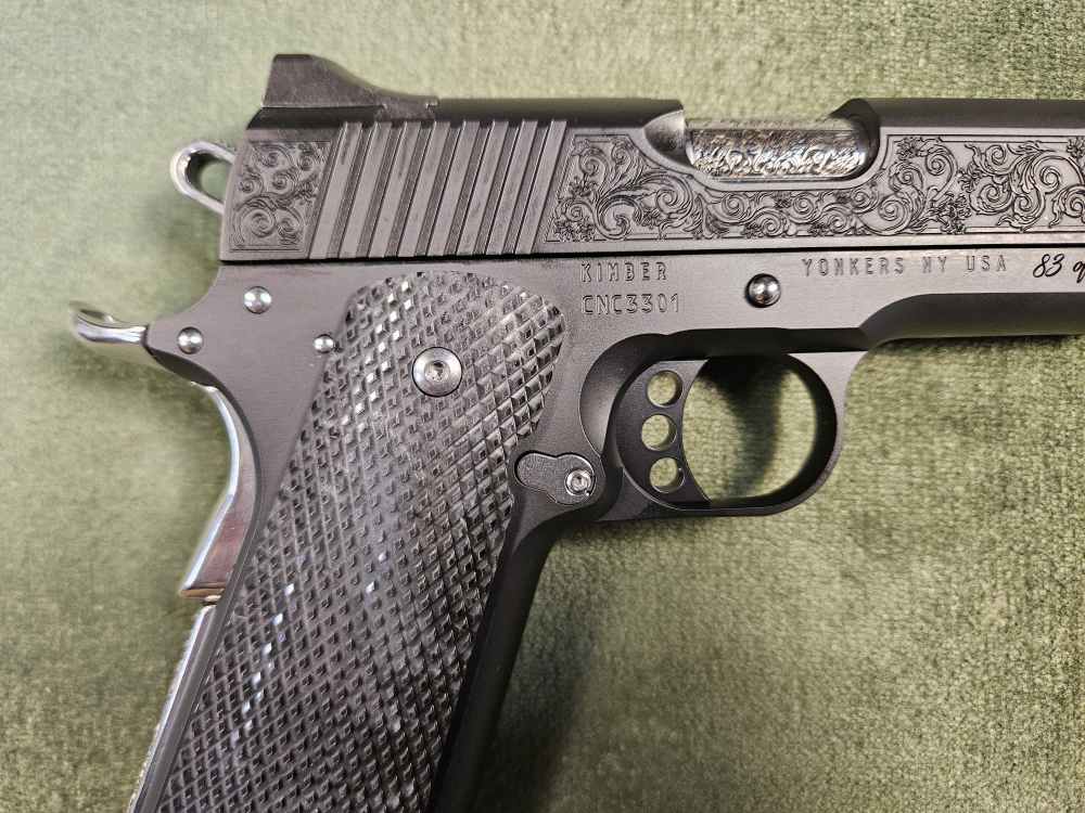 CNC Kimber 1911 Starry Night 45 ACP Fully Engraved #83 of 300-img-12