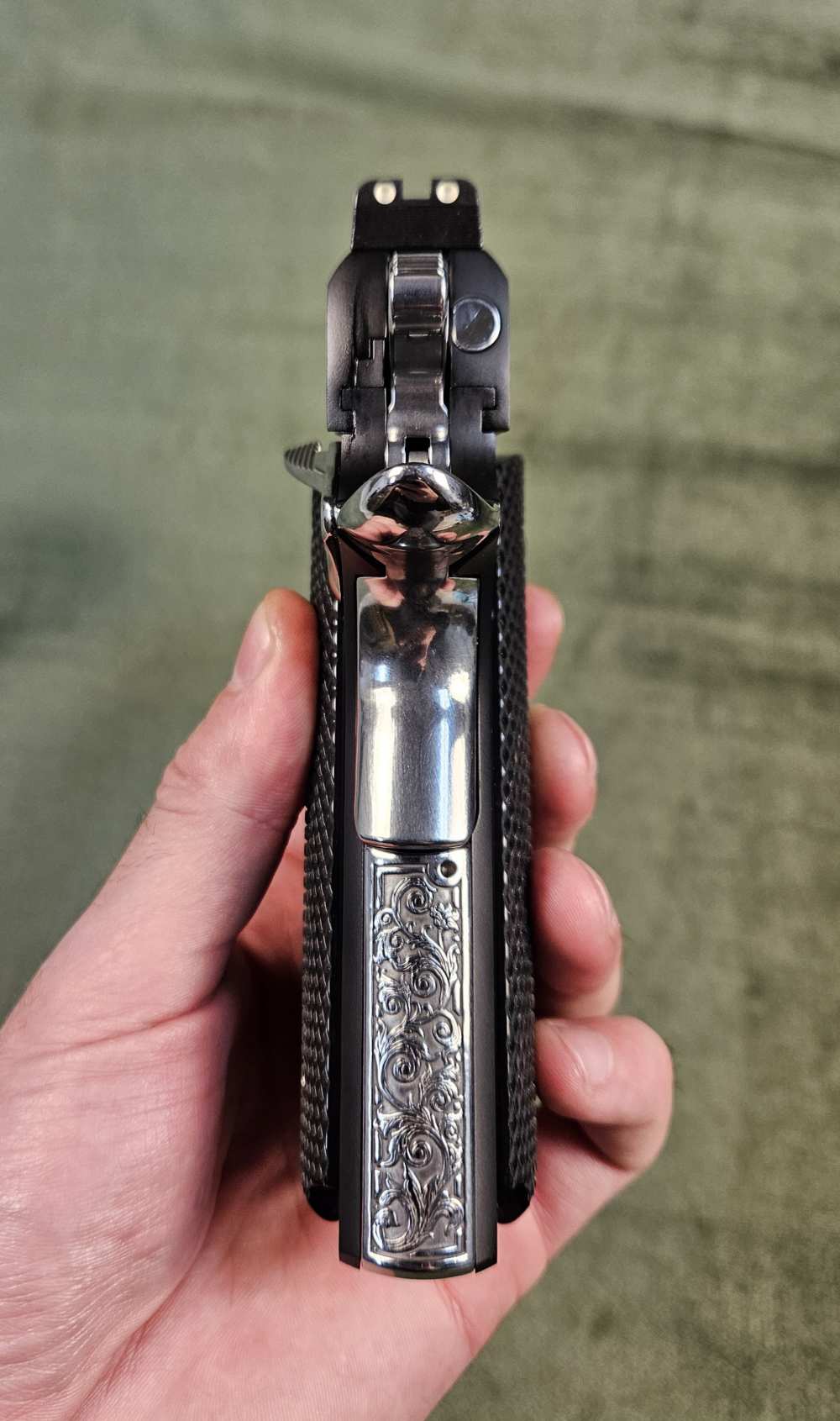 CNC Kimber 1911 Starry Night 45 ACP Fully Engraved #83 of 300-img-22
