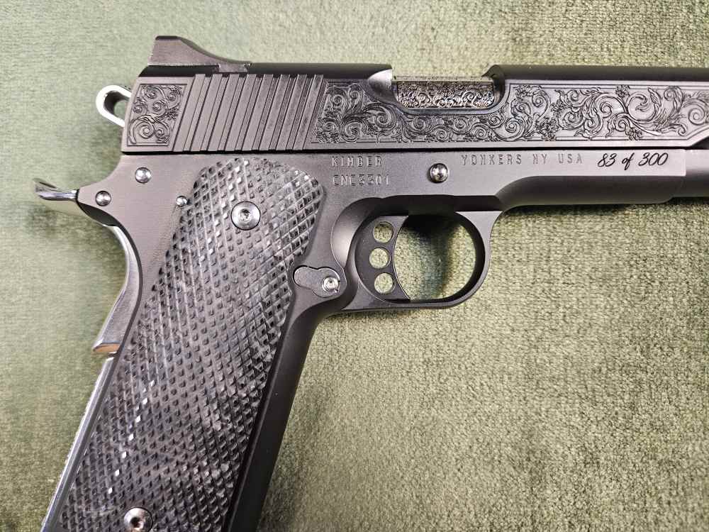 CNC Kimber 1911 Starry Night 45 ACP Fully Engraved #83 of 300-img-16