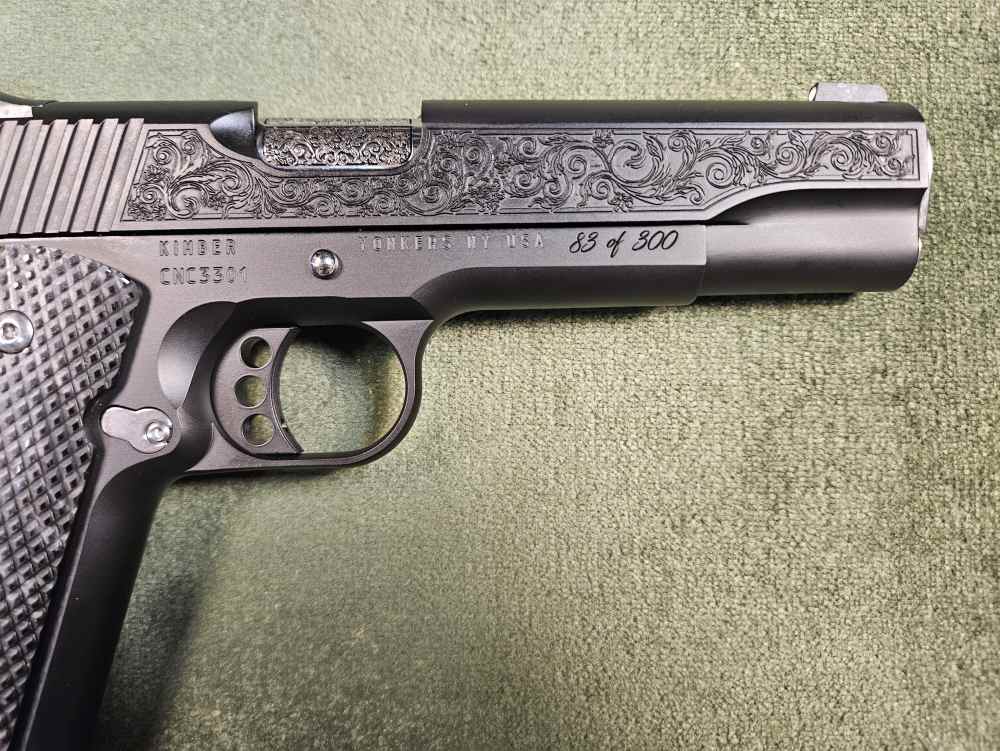 CNC Kimber 1911 Starry Night 45 ACP Fully Engraved #83 of 300-img-17