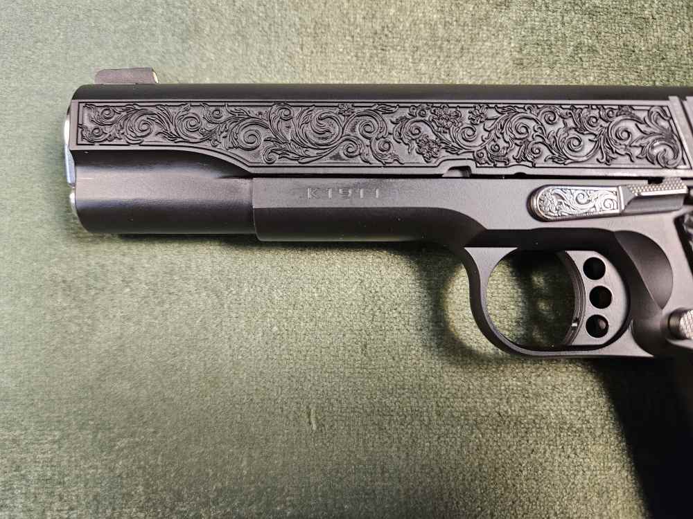 CNC Kimber 1911 Starry Night 45 ACP Fully Engraved #83 of 300-img-9