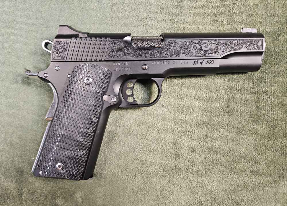 CNC Kimber 1911 Starry Night 45 ACP Fully Engraved #83 of 300-img-14