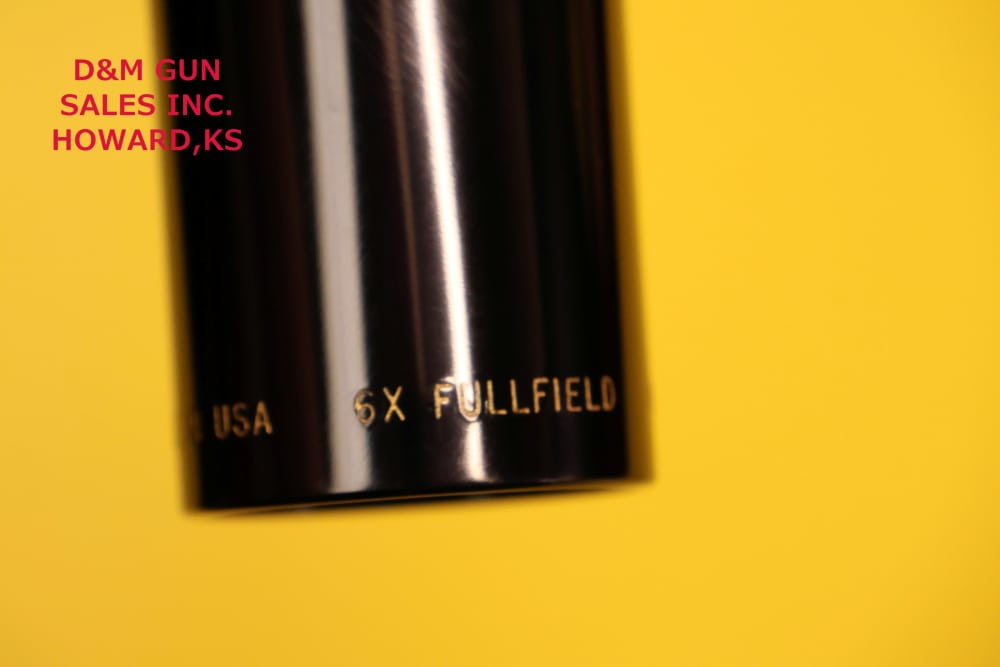 Burris 6X fullfield vintage Riflescope -img-2