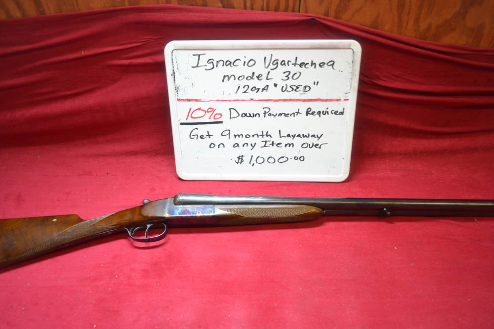 Ugartechea Shotguns Model 30 12GA 28"Barrel Used, Layaway Available.-img-0