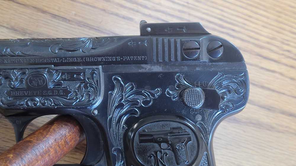 FN Browning M1900 Master Engraved - .32 ACP - 4" Barrel-img-2