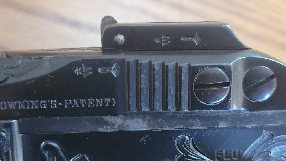 FN Browning M1900 Master Engraved - .32 ACP - 4" Barrel-img-3