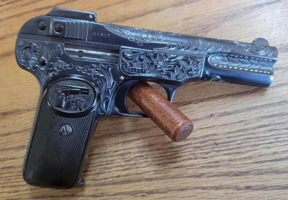 FN Browning M1900 Master Engraved - .32 ACP - 4" Barrel-img-8