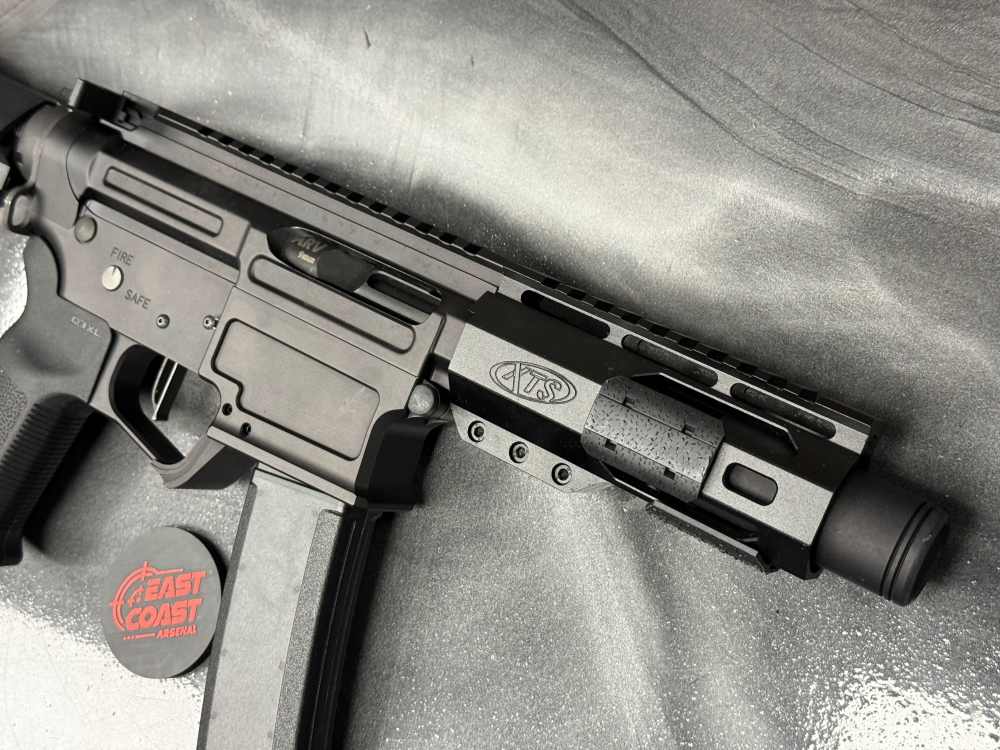 PSA AR-V 9mm 3.5" Pistol SBA3 Brace 30rd Mag Tucked Flash Can PS! NR!-img-4