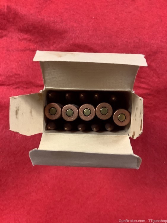 7.92x57mm 8mm Mauser Modell 47 2.77g Vintage Ammo 15 Rounds 1962 -img-6