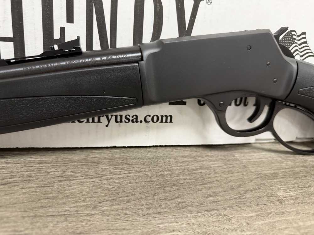 HENRY LEVER ACTION BEAR'S LEG 357 MAGNUM THREADED BARREL H012GBLX-357 NEW-img-7