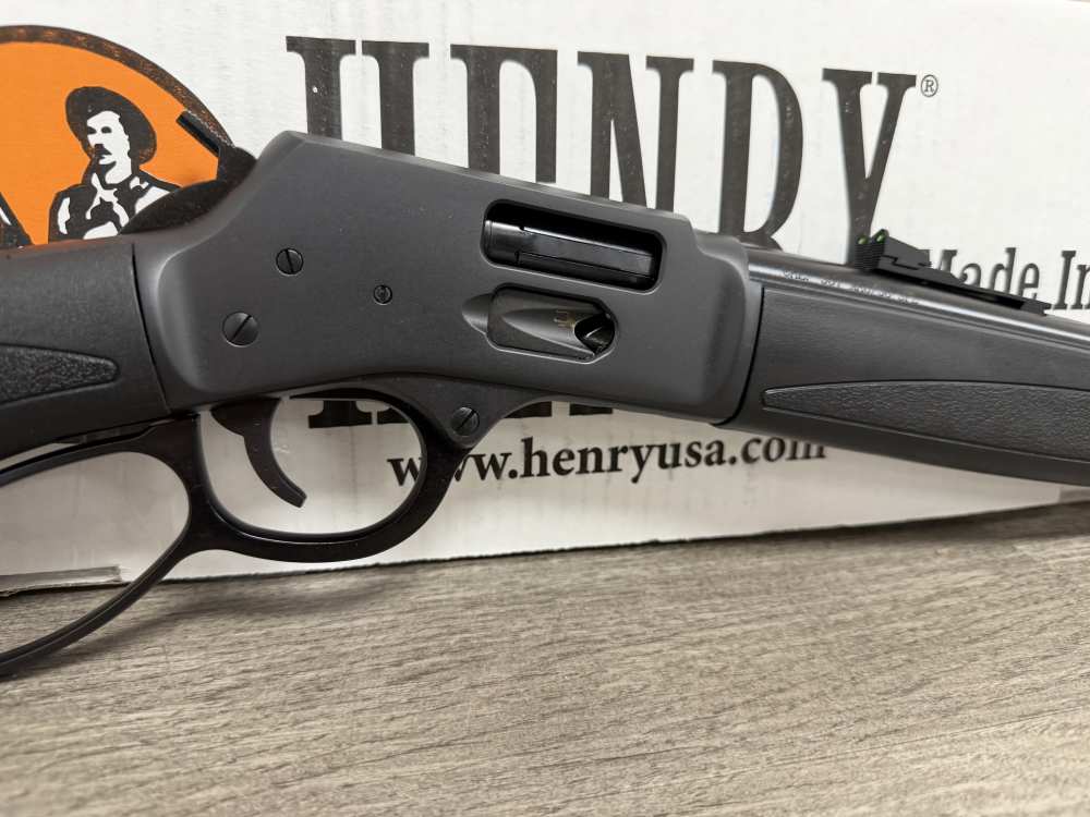 HENRY LEVER ACTION BEAR'S LEG 357 MAGNUM THREADED BARREL H012GBLX-357 NEW-img-2