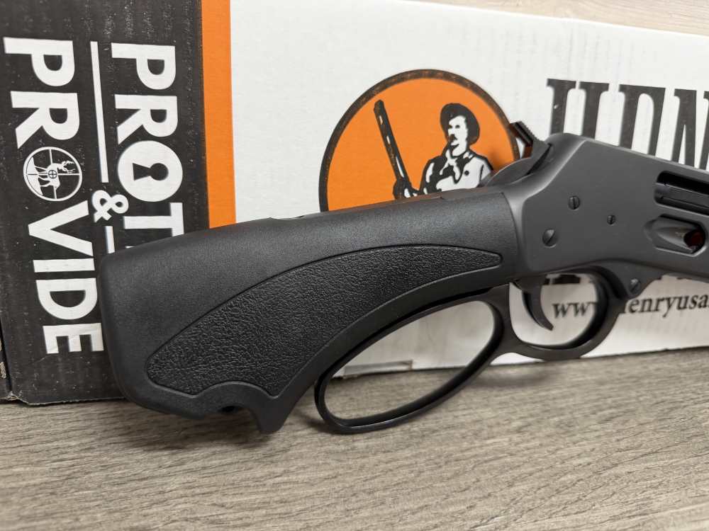 HENRY LEVER ACTION BEAR'S LEG 357 MAGNUM THREADED BARREL H012GBLX-357 NEW-img-1