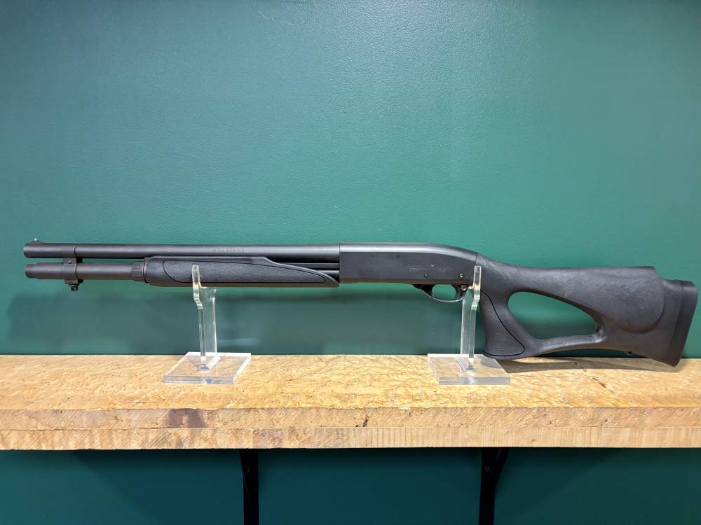 Remington 870 870TB Wingmaster Thumbhole 12 ga 18.5" Extended Mag Tube -img-3
