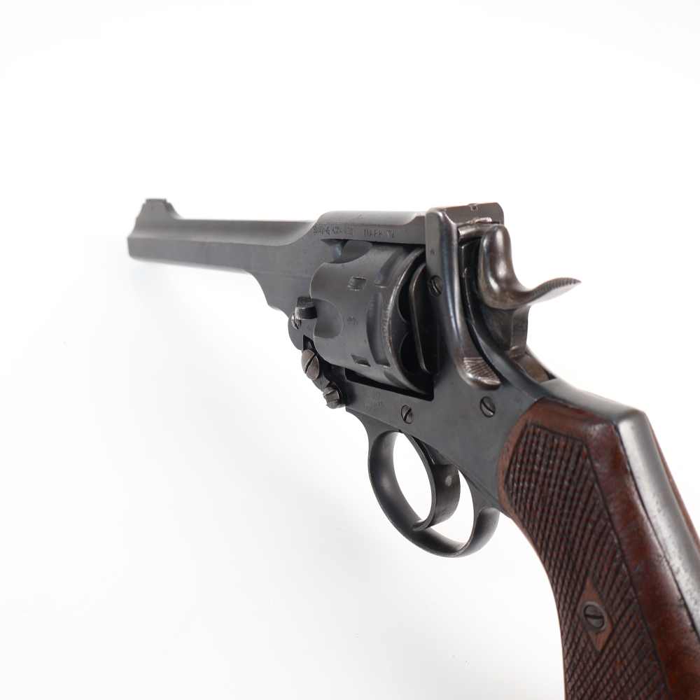 Webley Mark VI .455 6" Matching Numbers, Original Unconverted C&R Example! -img-6