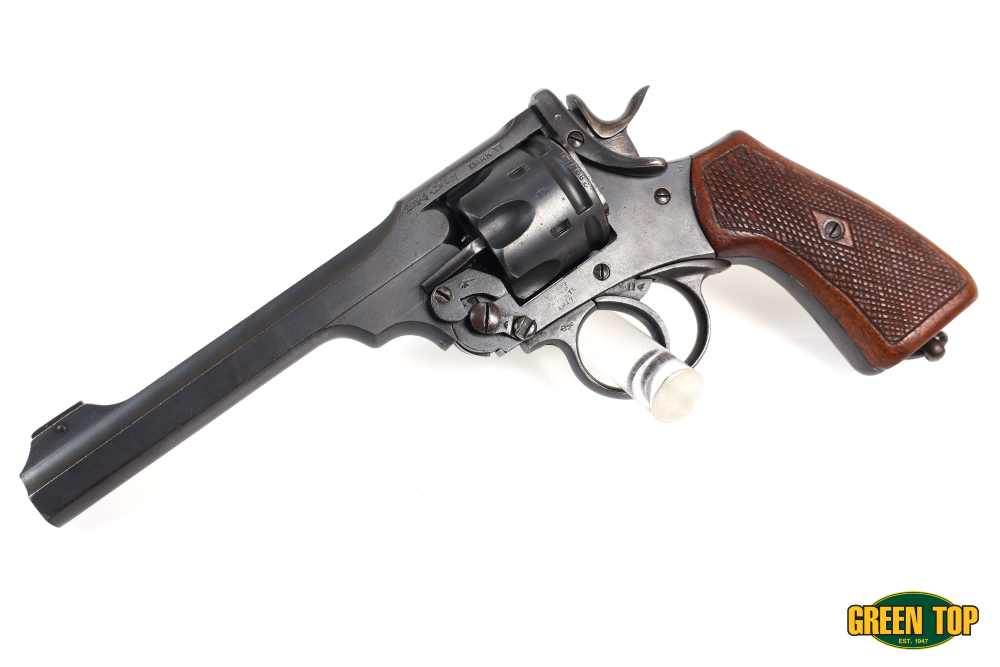 Webley Mark VI .455 6" Matching Numbers, Original Unconverted C&R Example! -img-0