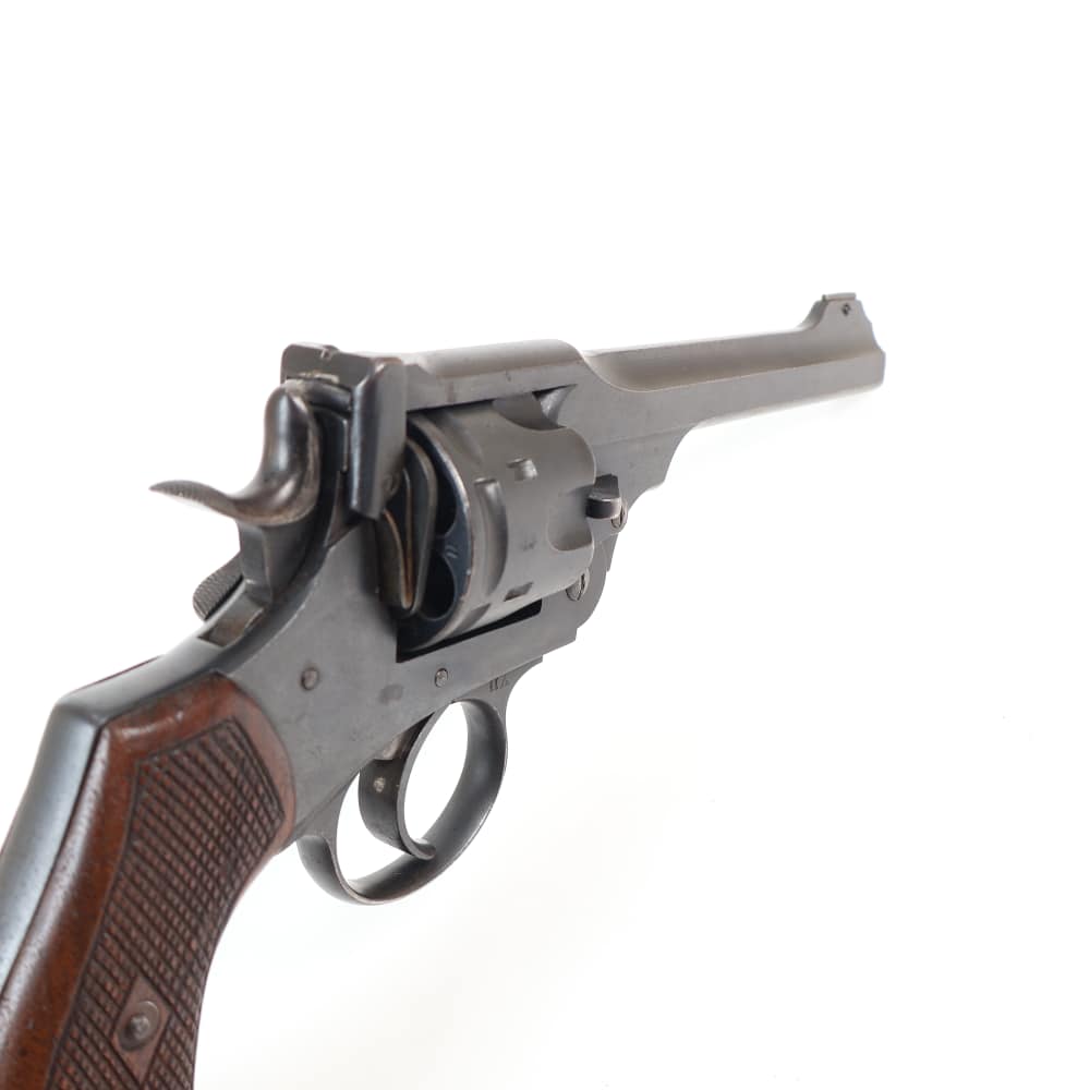 Webley Mark VI .455 6" Matching Numbers, Original Unconverted C&R Example! -img-9